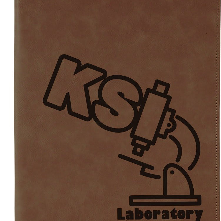 Leatherette Portfolio with Zipper