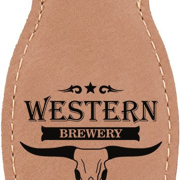 Leatherette Magnetic Bottle Opener