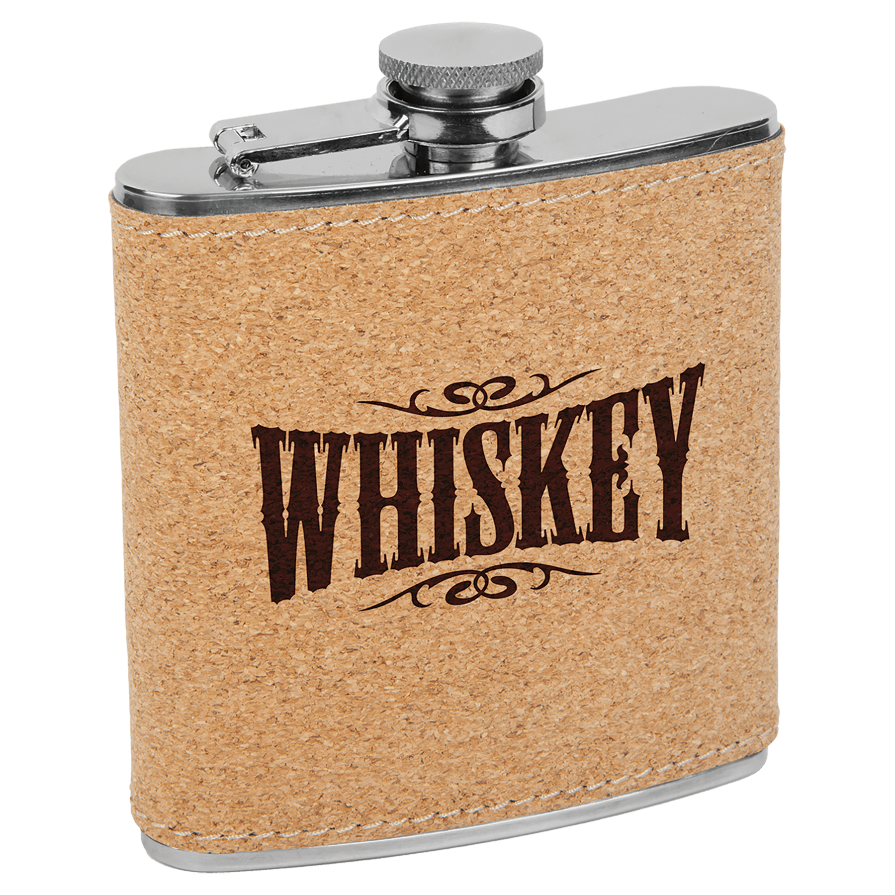 6 oz. Leatherette Flask