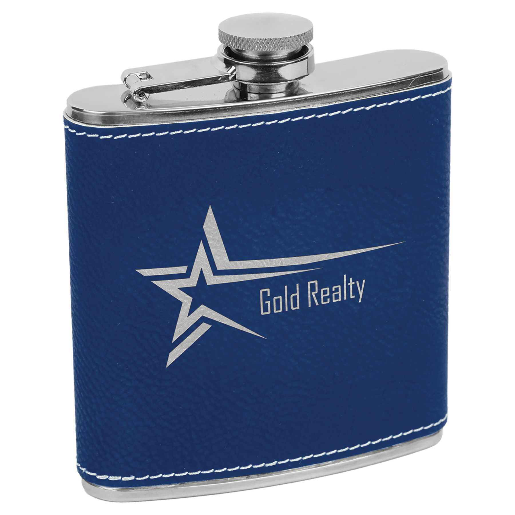 6 oz. Leatherette Flask