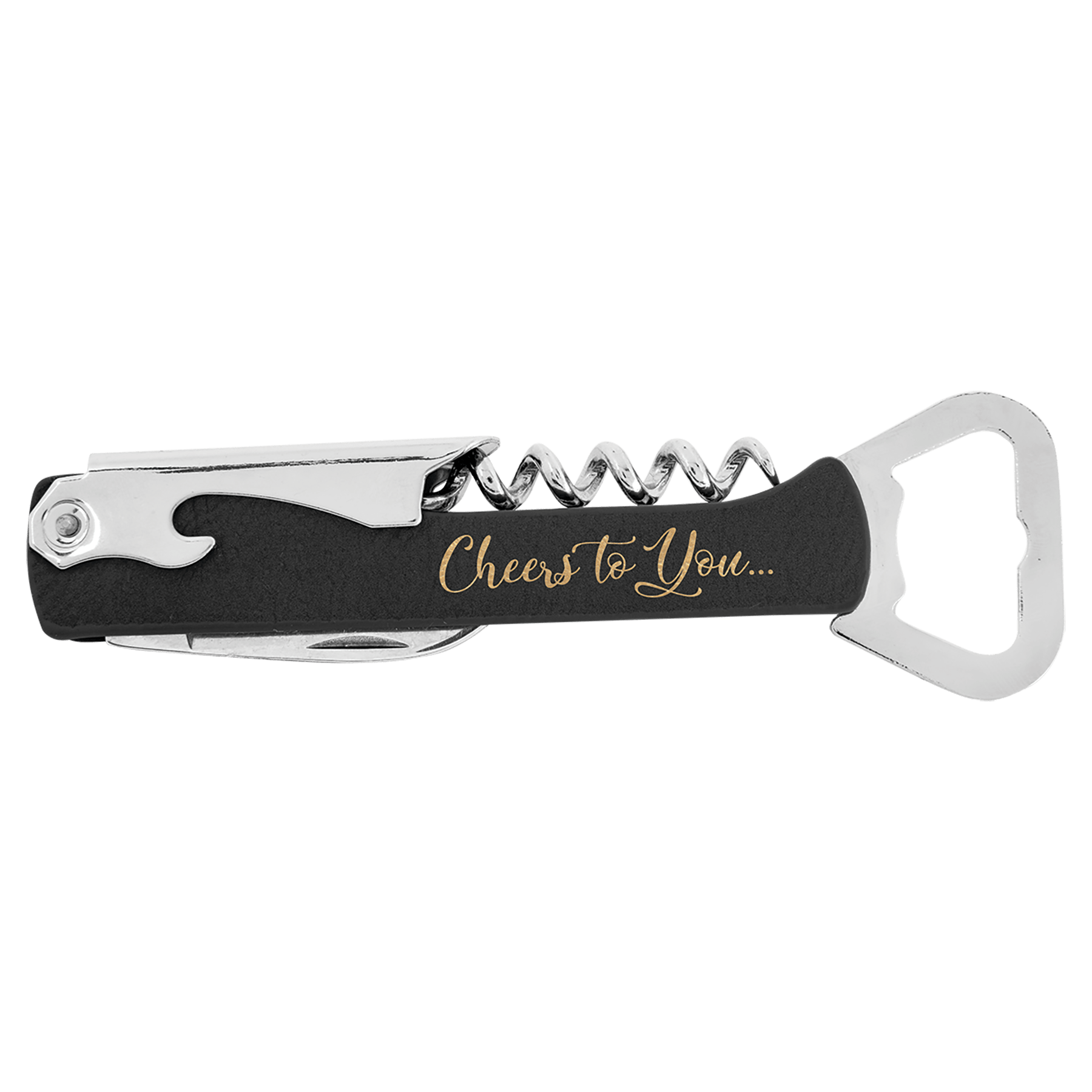 Leatherette Wine Bottle Opener