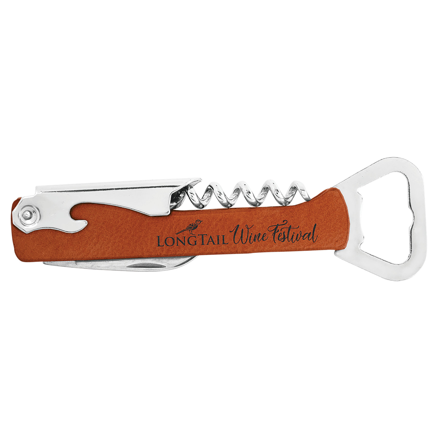 Leatherette Wine Bottle Opener