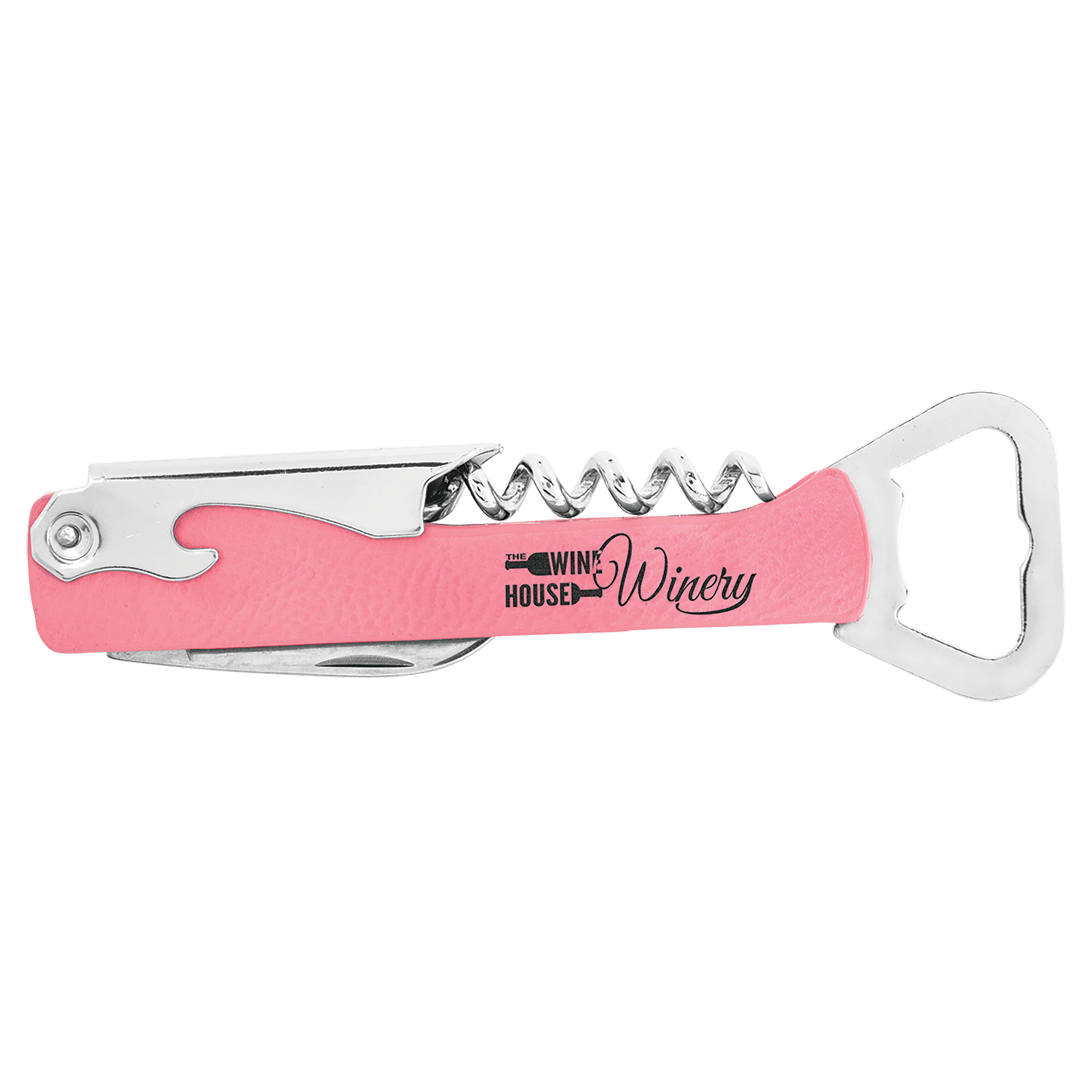 Leatherette Wine Bottle Opener