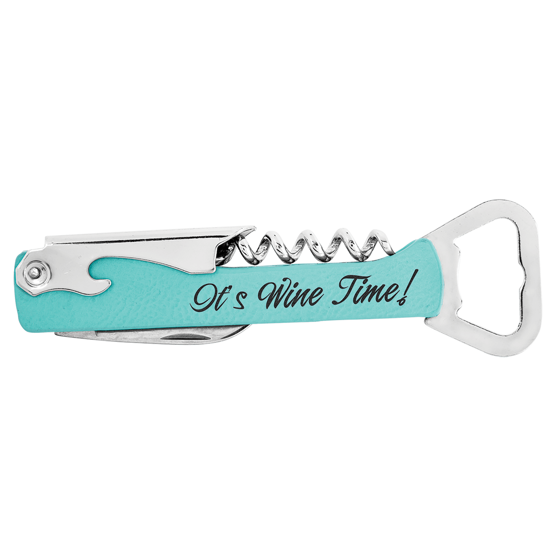 Leatherette Wine Bottle Opener