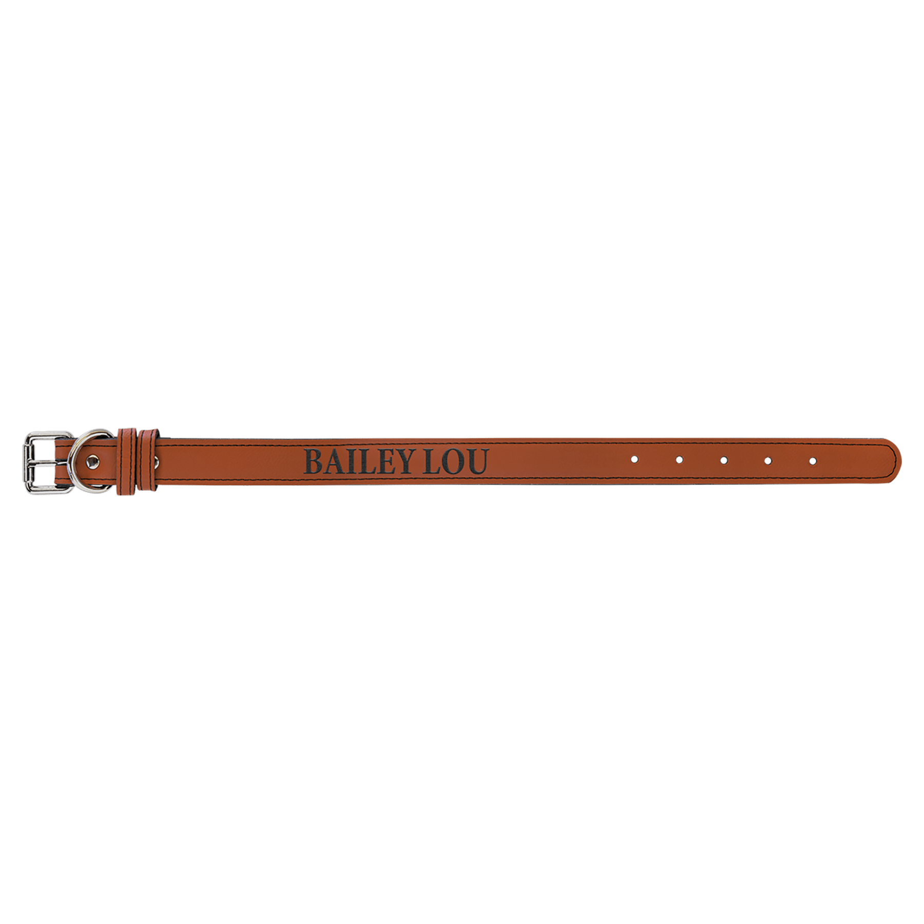 Small Leatherette Dog Collar
