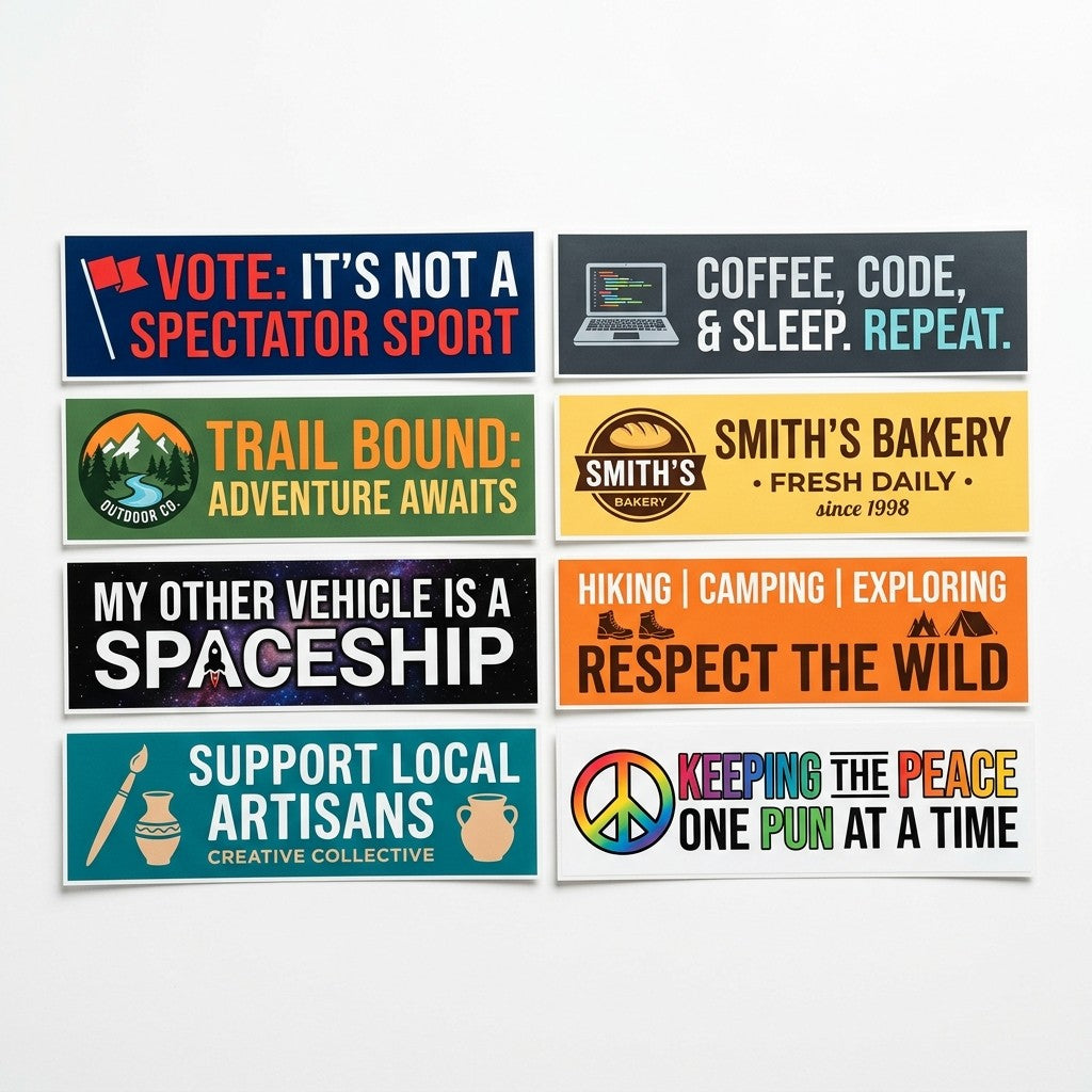 Bumper Stickers - Product Shot