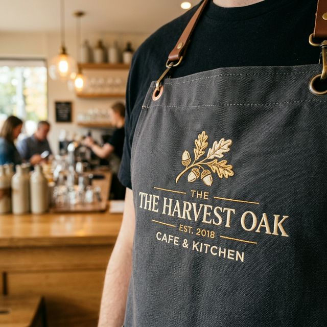Embroidered Aprons