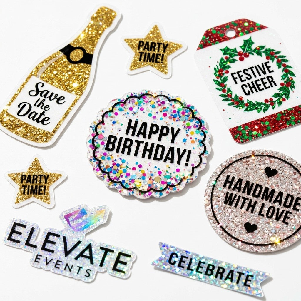 Glitter Stickers - Product Shot