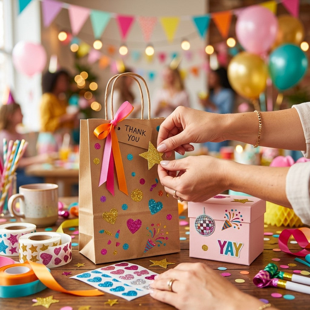 Glitter Stickers - Lifestyle Shot
