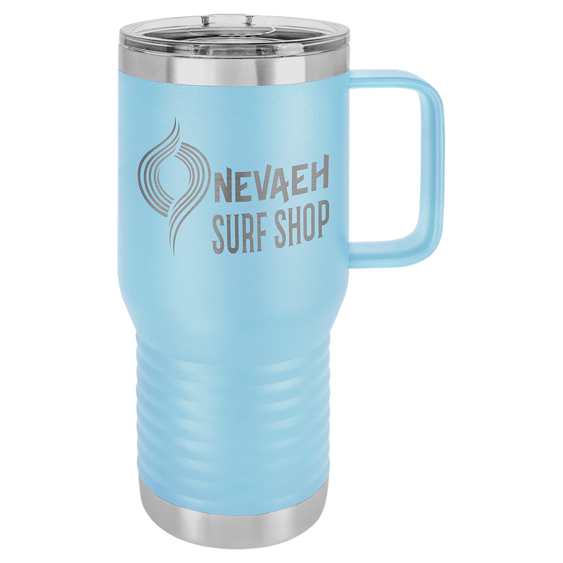 Customized 20 oz. Vacuum Insulated Travel Mug with Slider Lid
