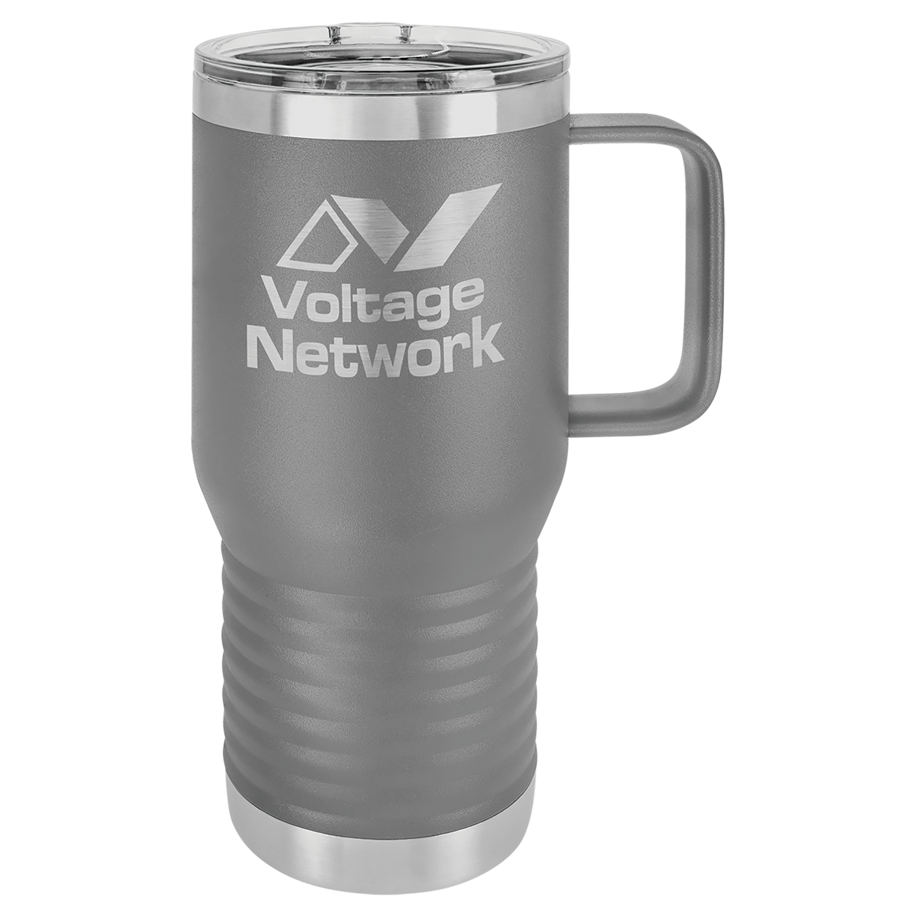 Customized 20 oz. Vacuum Insulated Travel Mug with Slider Lid