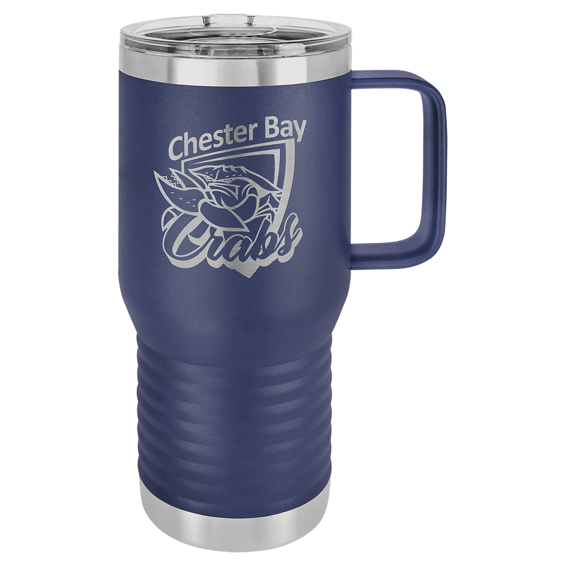 Customized 20 oz. Vacuum Insulated Travel Mug with Slider Lid