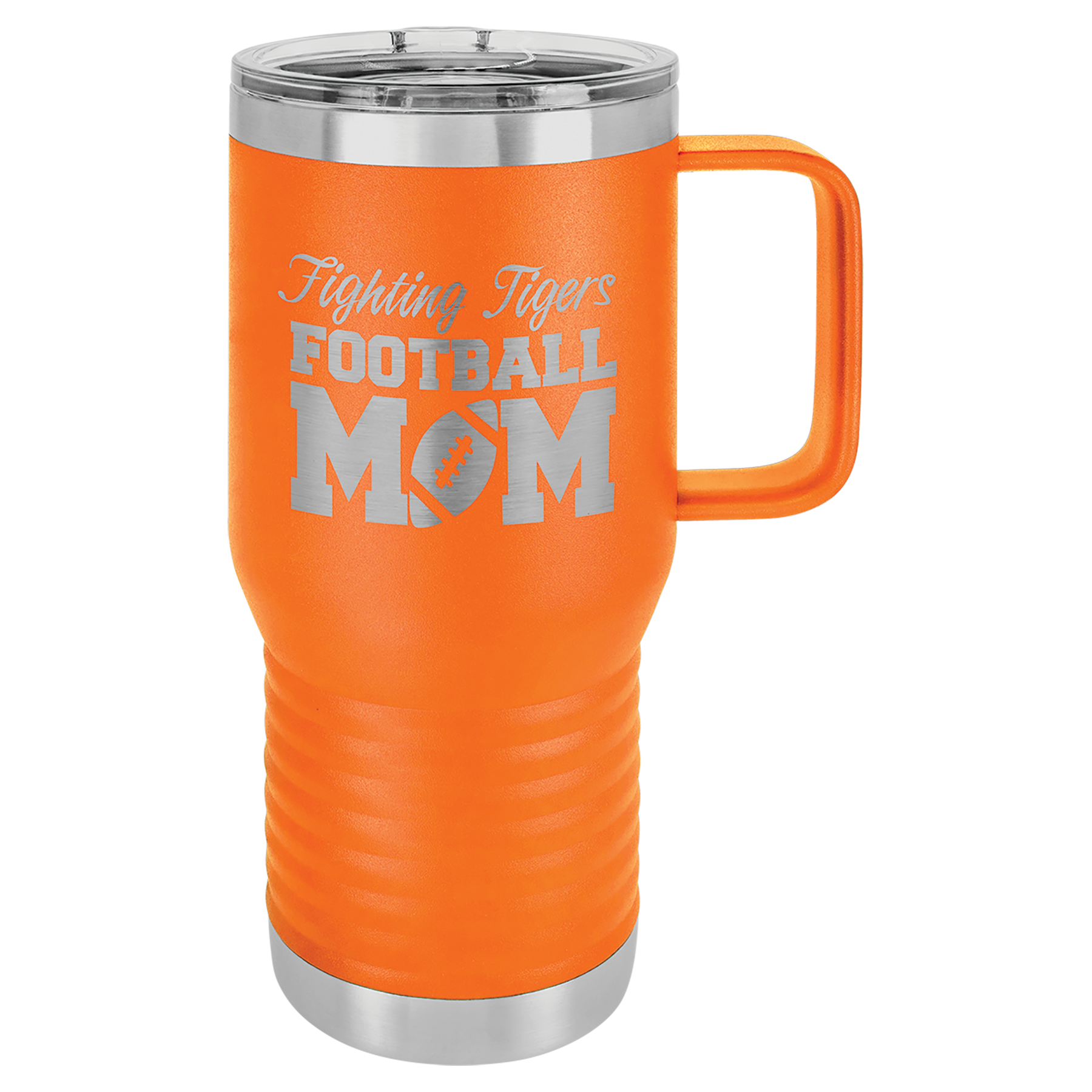 Customized 20 oz. Vacuum Insulated Travel Mug with Slider Lid
