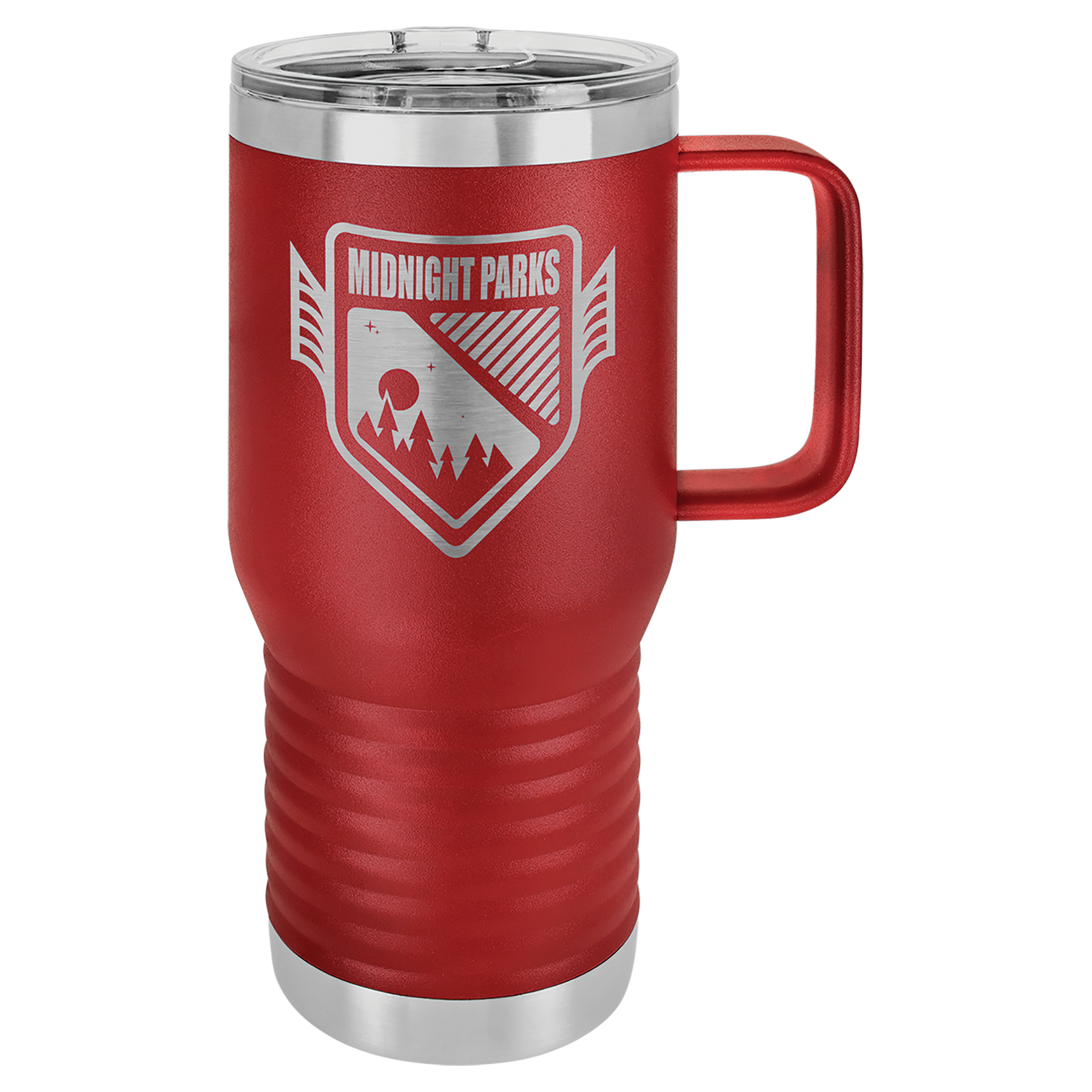Customized 20 oz. Vacuum Insulated Travel Mug with Slider Lid