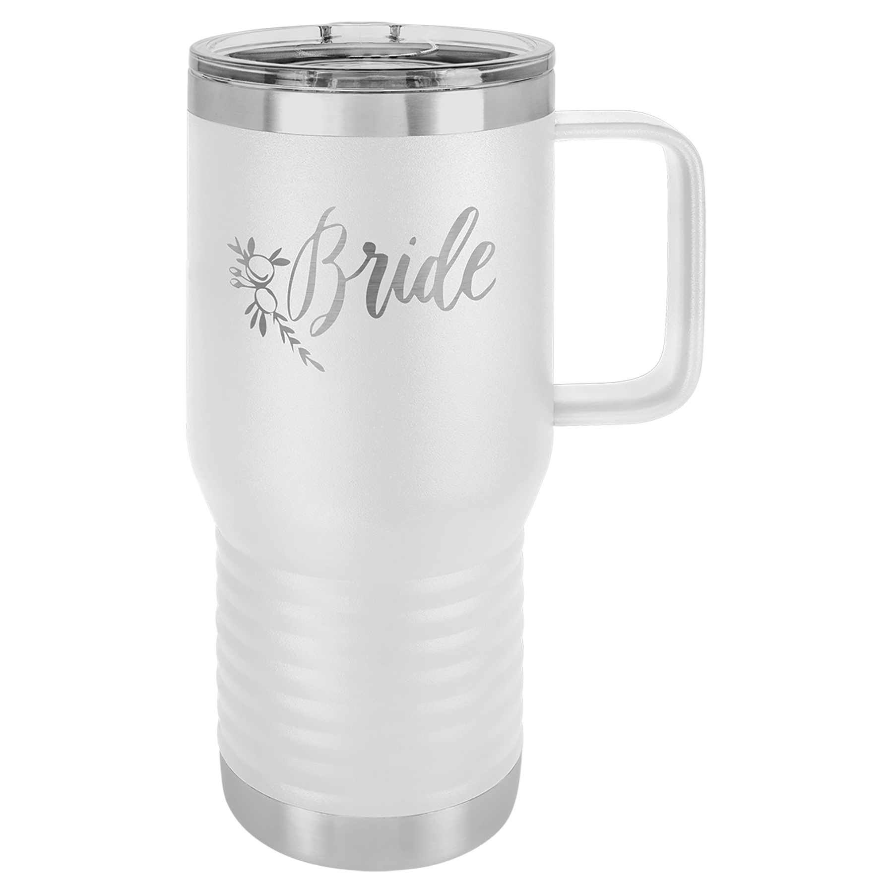 Customized 20 oz. Vacuum Insulated Travel Mug with Slider Lid