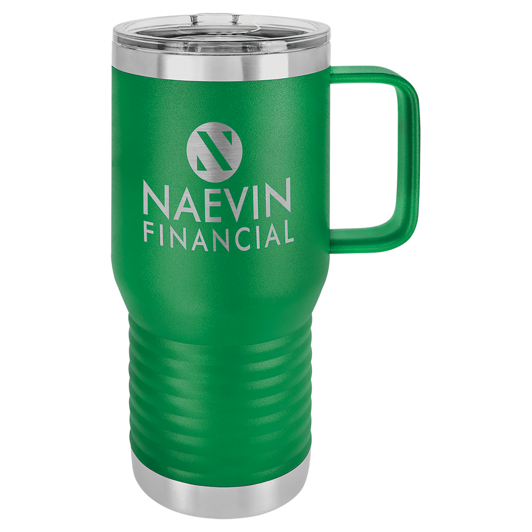 Customized 20 oz. Vacuum Insulated Travel Mug with Slider Lid