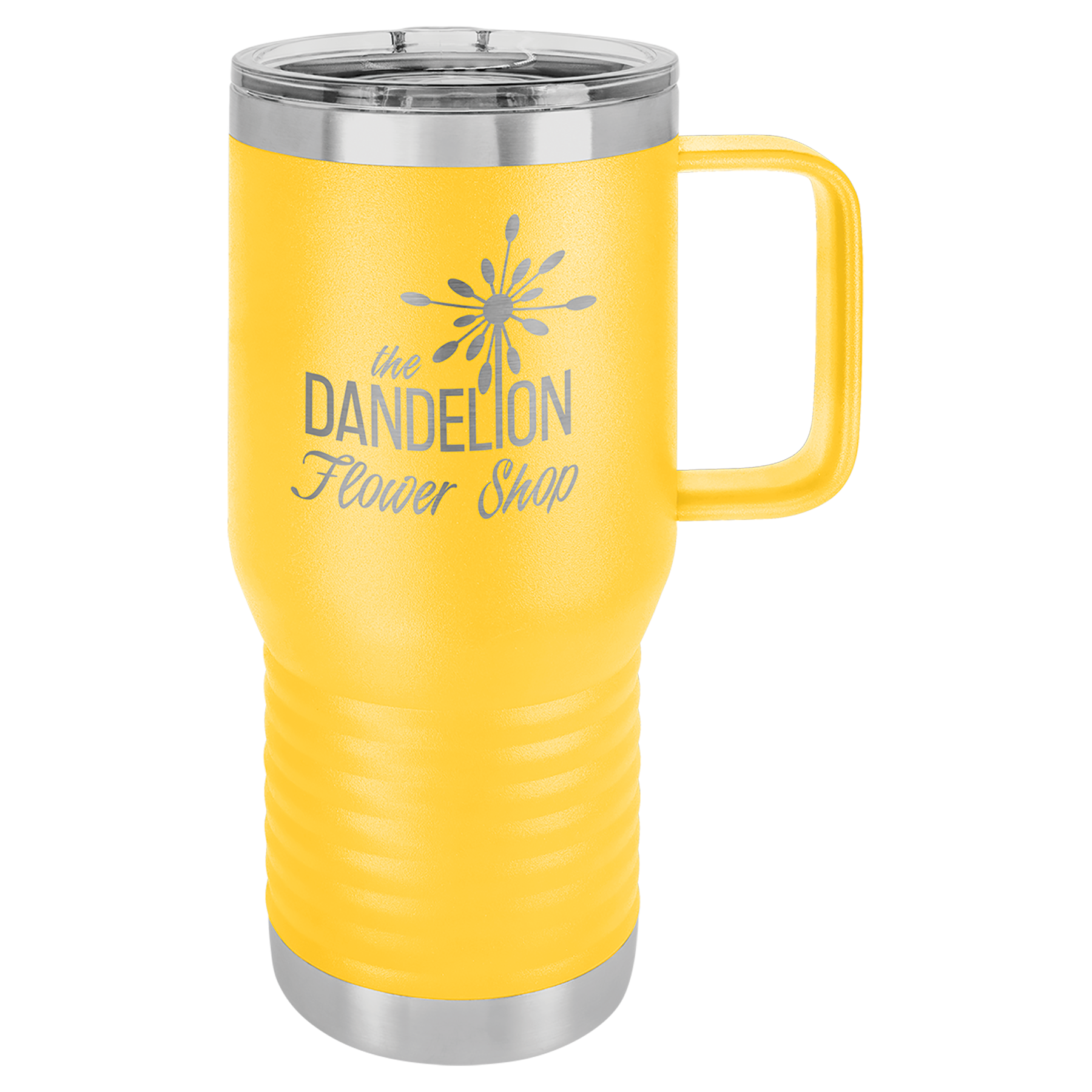 Customized 20 oz. Vacuum Insulated Travel Mug with Slider Lid