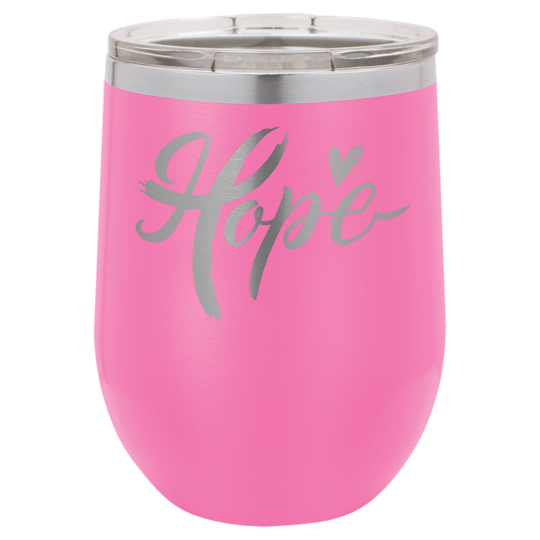 Customized 12/16 oz. Vacuum Insulated Stemless Wine Tumbler with Lid