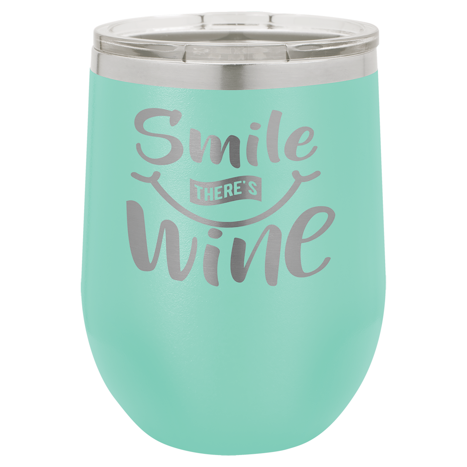Customized 12/16 oz. Vacuum Insulated Stemless Wine Tumbler with Lid