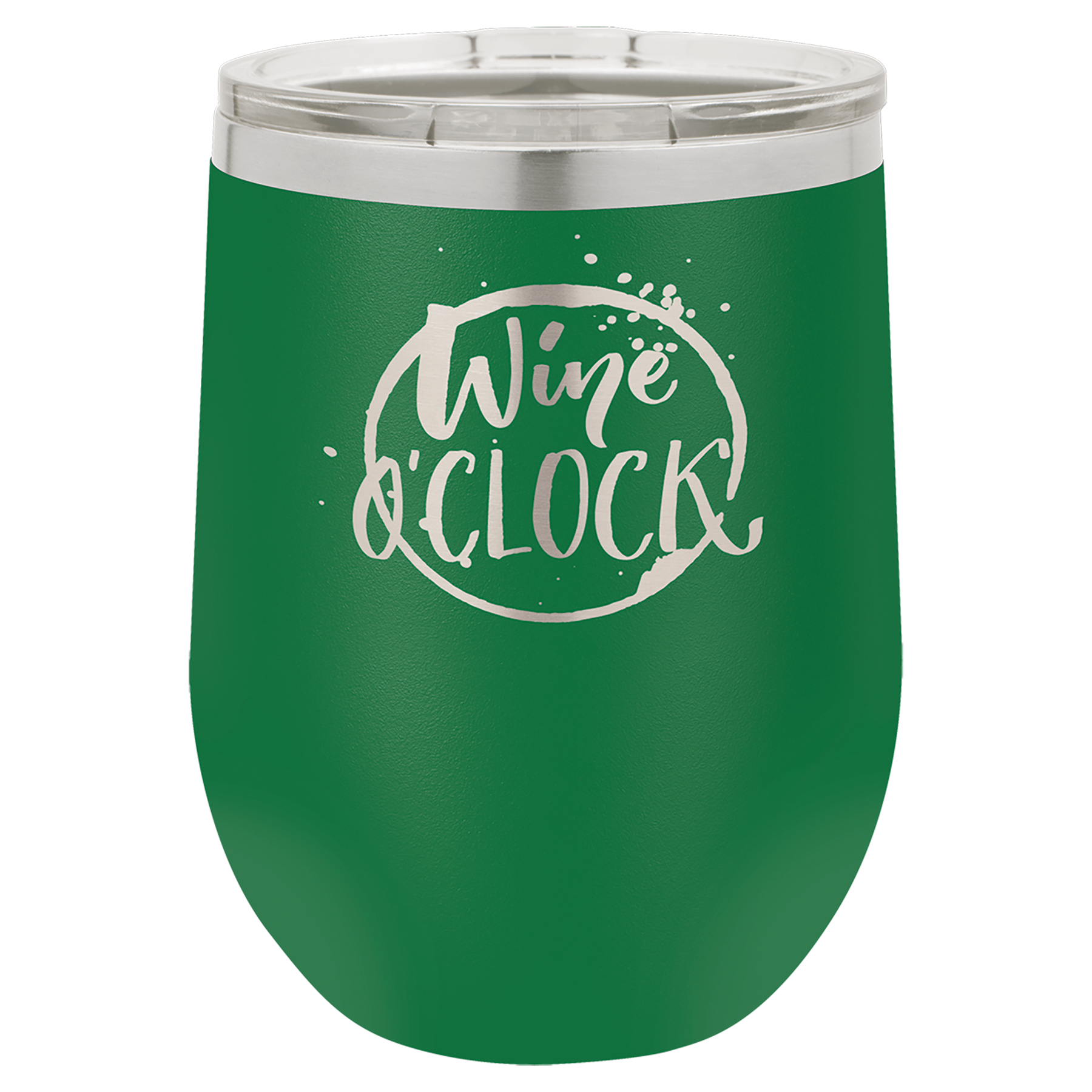 Customized 12/16 oz. Vacuum Insulated Stemless Wine Tumbler with Lid